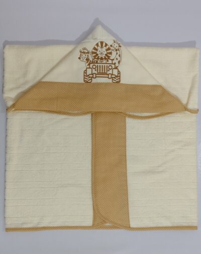 Toalha de banho com capuz